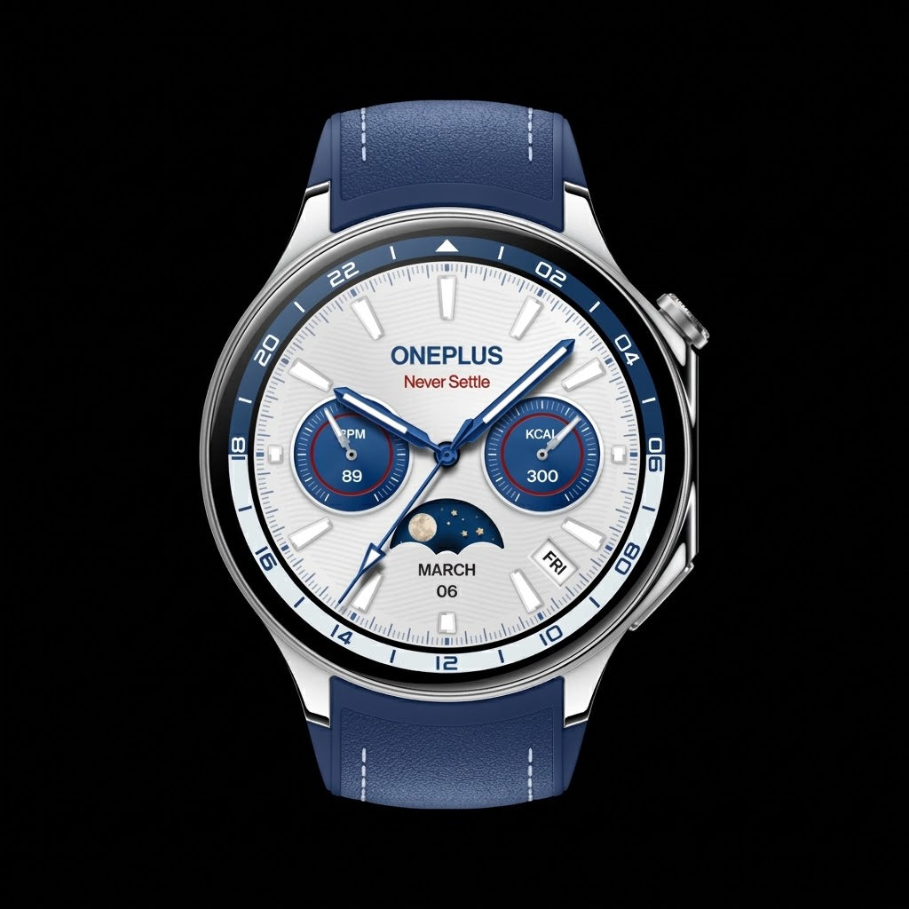 OnePlus Watch 2 - 46mm | RadiantSteel | Bluetooth/WiFi