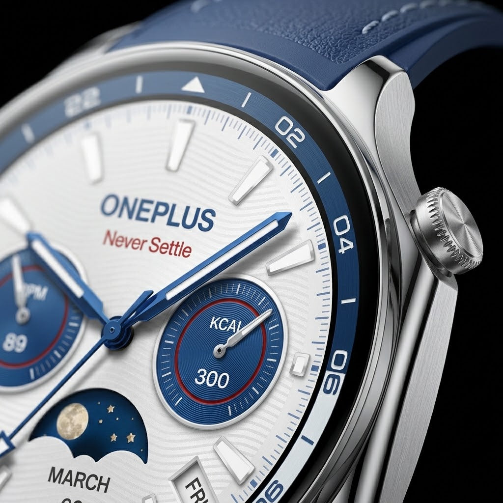 OnePlus Watch 2 - 46mm   |  RadiantSteel  | Bluetooth/WiFi